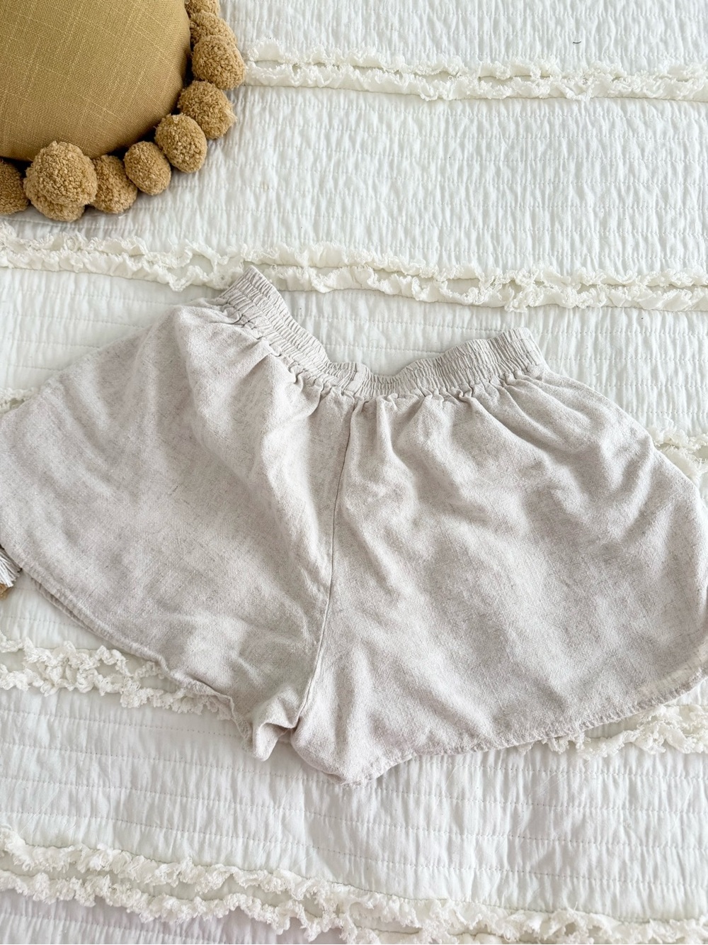 Linen skort - Picture 3 of 3